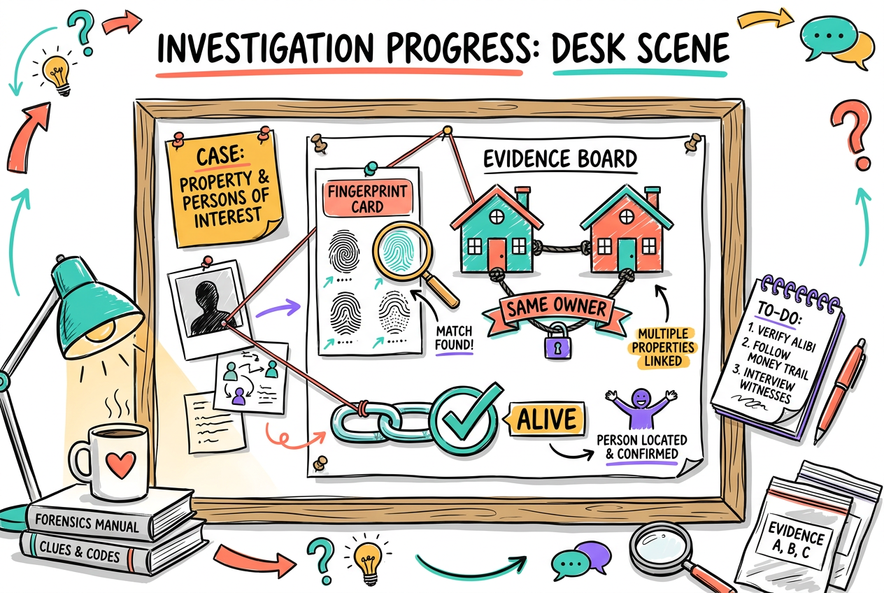 Forensics flipped the biggest finding in the file